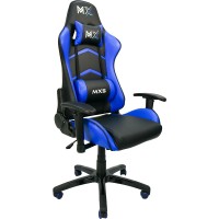 Cadeira Gamer MX5 Giratoria Preto/Azul